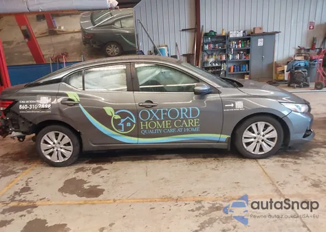 2021 Nissan Sentra S from USA, damaged, VIN 3N1AB8BV7MY232843